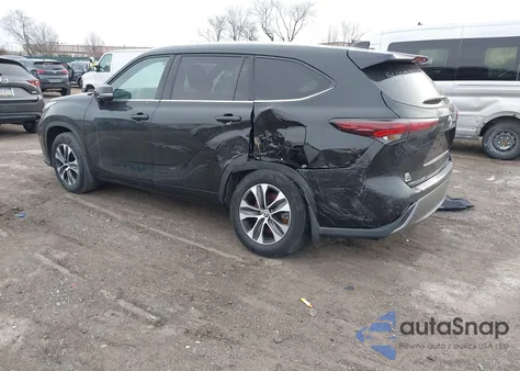 2024 Toyota Highlander Platinum from USA, damaged, VIN 5TDKDRBH4RS561512